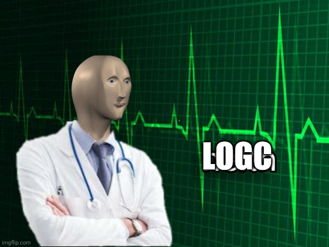 Stonks Helth | LOGC | image tagged in stonks helth | made w/ Imgflip meme maker