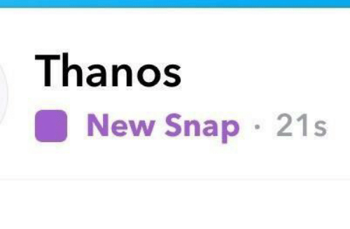 Thanos New Snap Blank Meme Template