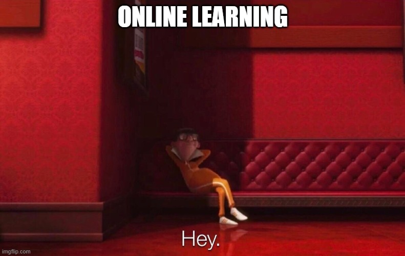 Vector | ONLINE LEARNING | image tagged in vector | made w/ Imgflip meme maker