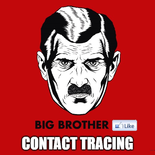Watch Your Words | CONTACT TRACING | image tagged in covid-19,1984,big brother,propaganda | made w/ Imgflip meme maker
