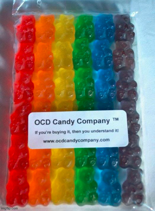 No words necessary, except these. | image tagged in ocd | made w/ Imgflip meme maker