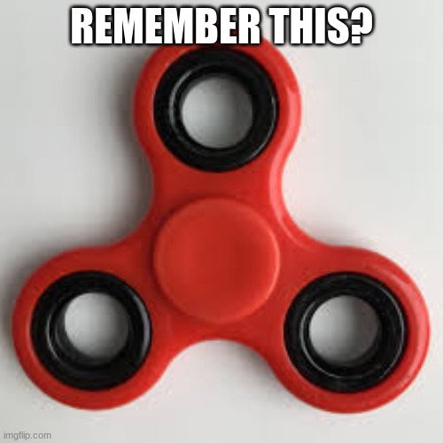 REMEMBER THIS? | image tagged in fidget spinners | made w/ Imgflip meme maker