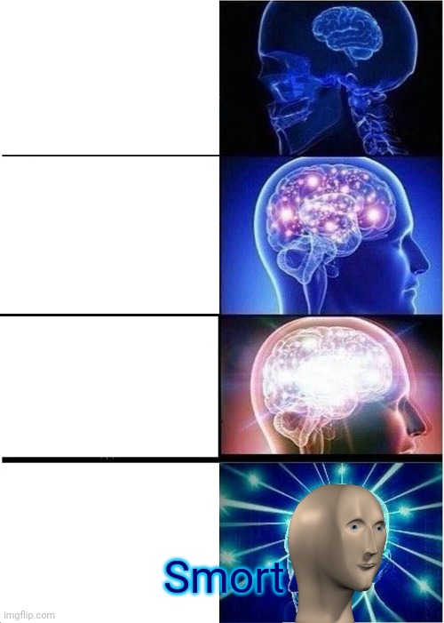 Smort | Smort | image tagged in memes,expanding brain,smort,stonks | made w/ Imgflip meme maker