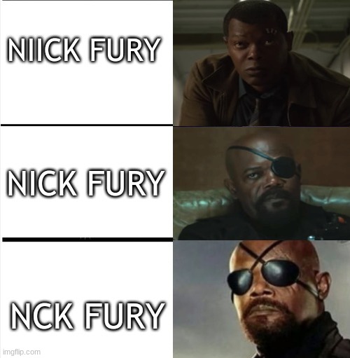 Enough said... image tagged in nick fury made w/ Imgflip meme maker. 