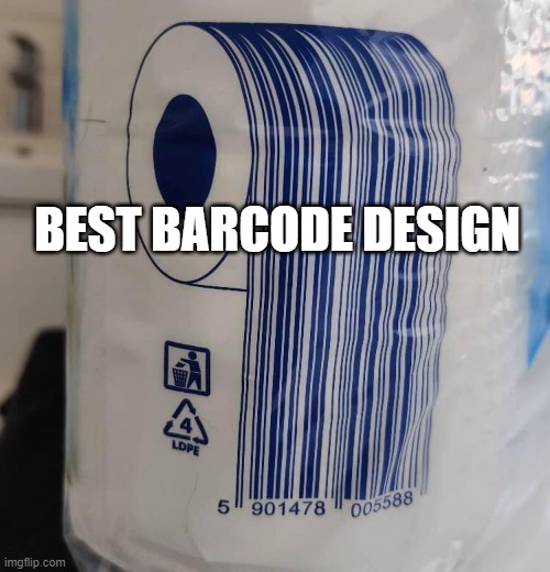 TP Barcode Design | BEST BARCODE DESIGN | image tagged in tp barcode | made w/ Imgflip meme maker