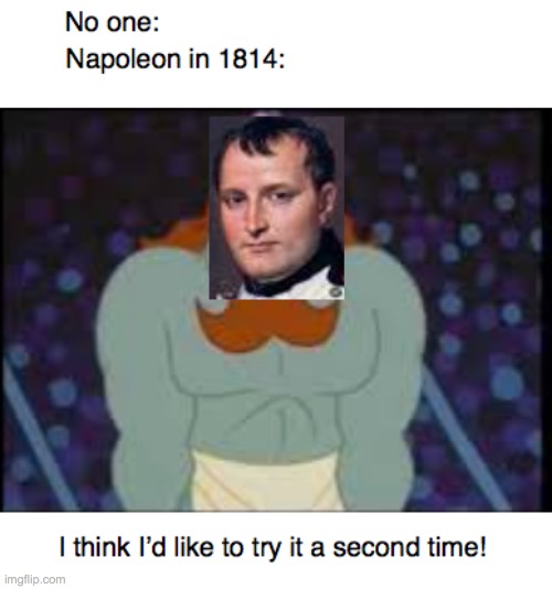 Napoleon in 1814 | image tagged in historical meme | made w/ Imgflip meme maker