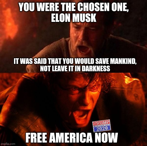 you are the chosen one meme