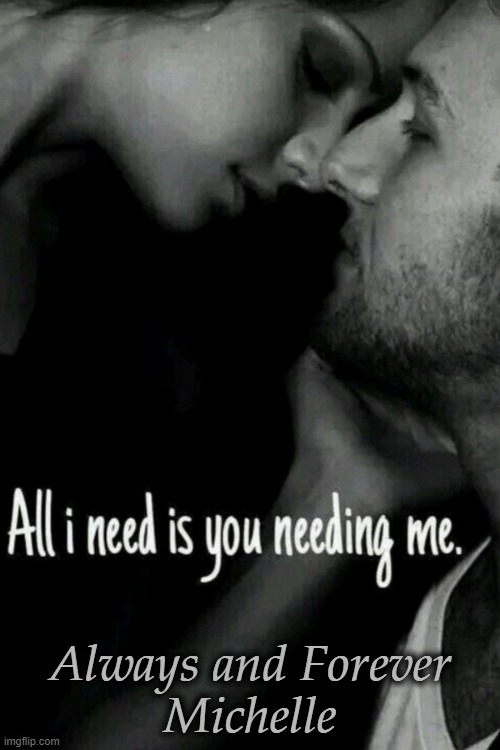 Always and Forever

Michelle | made w/ Imgflip meme maker