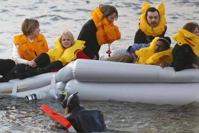 Life Preserver airline crash Blank Meme Template