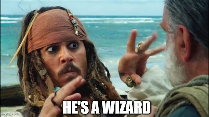 HE'S A WIZARD | made w/ Imgflip meme maker