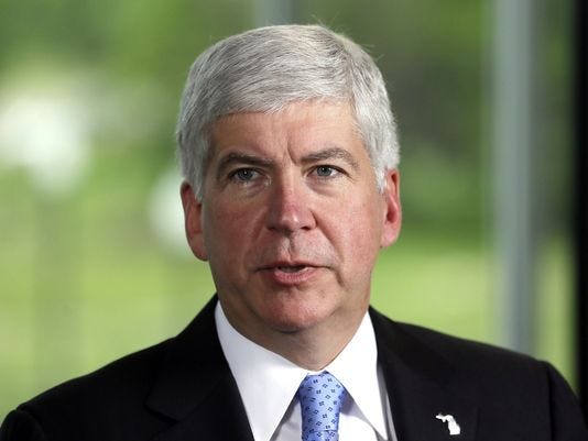 High Quality Gov Rick Snyder (R- MI) Blank Meme Template