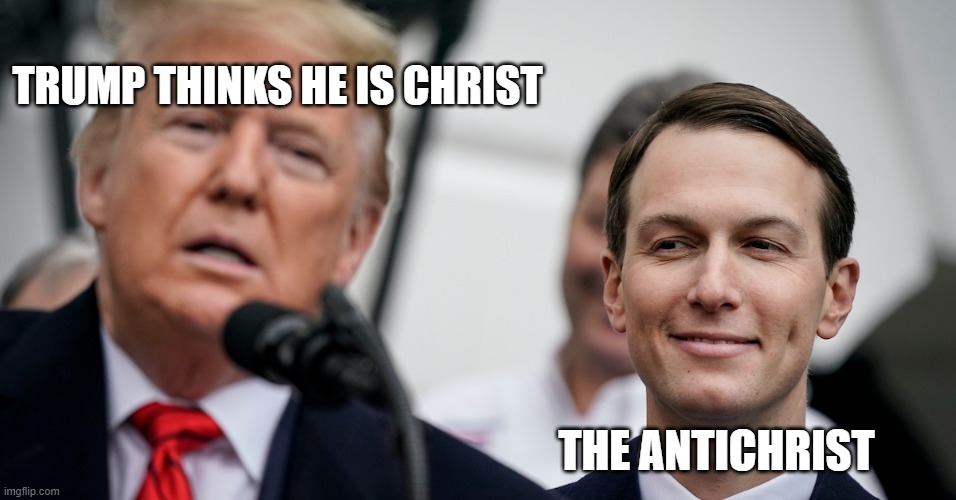 Jared Kushner, owner of the 666 building, says over 66,600 American deaths from COVID-19 is a BIG SUCCESS! | TRUMP THINKS HE IS CHRIST; THE ANTICHRIST | image tagged in pure evil,satanic,666,antichrist,jared kushner | made w/ Imgflip meme maker