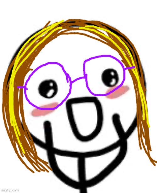 Hi everyone! More cartoon faces that look like me... | image tagged in blush | made w/ Imgflip meme maker