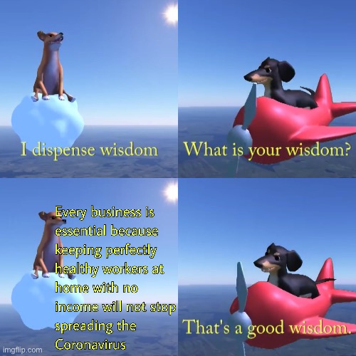 I dispense wisdom | image tagged in corona virus,coronavirus,i dispense wisdom | made w/ Imgflip meme maker