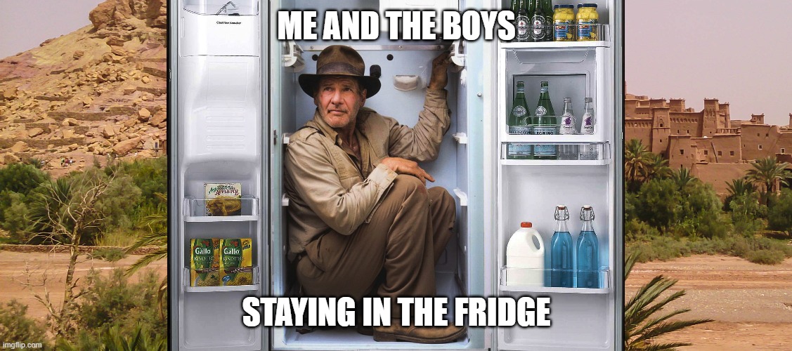 ME AND THE BOYS STAYING IN THE FRIDGE | made w/ Imgflip meme maker