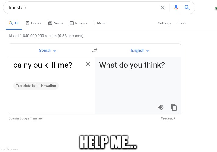 I just translated this... Hol' Up | HELP ME... | image tagged in help me,google translate,oh hell no | made w/ Imgflip meme maker