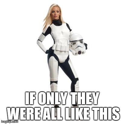 image tagged in babes,star wars | made w/ Imgflip meme maker