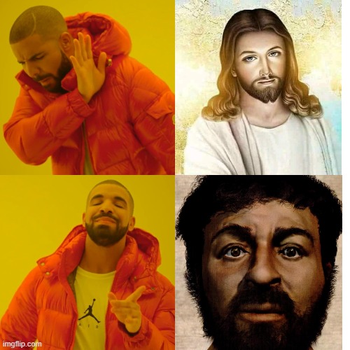 Jesus | image tagged in memes,drake hotline bling | made w/ Imgflip meme maker