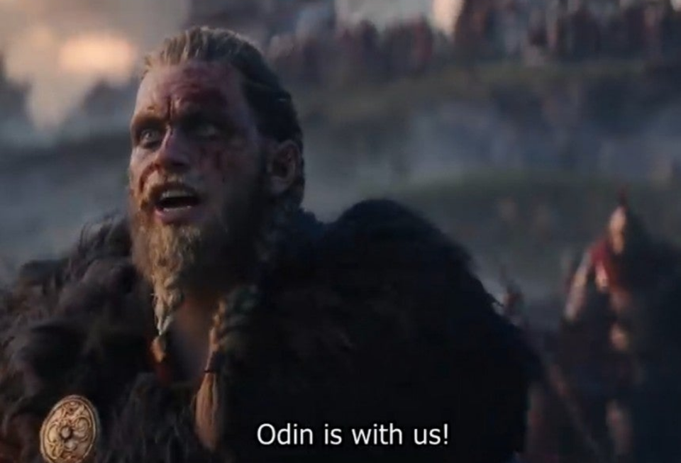 Odin is with us! Blank Meme Template