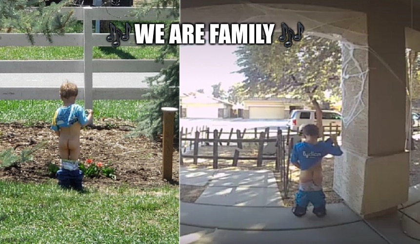🎶 WE ARE FAMILY 🎶 | image tagged in kids | made w/ Imgflip meme maker