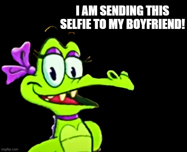 Allie Selfie 2 | I AM SENDING THIS SELFIE TO MY BOYFRIEND! | image tagged in wheremywater | made w/ Imgflip meme maker