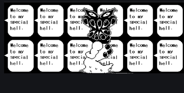 High Quality Undertale special hell Blank Meme Template