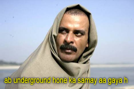 High Quality Underground hone ka Samay Blank Meme Template