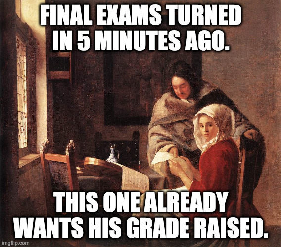 Grade inflation Blank Meme Template