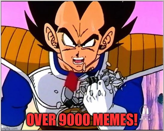 vegeta over 9000