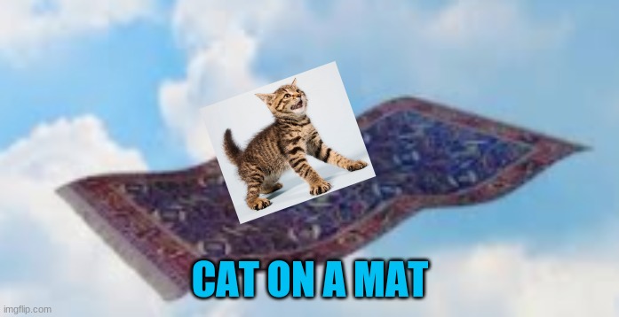 You've heard of Elf on the Shelf. Now get ready for... | CAT ON A MAT | image tagged in funny,elf on the shelf,cat | made w/ Imgflip meme maker