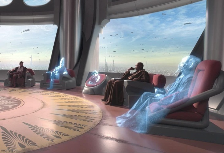 Jedi Council | image tagged in jedi council | made w/ Imgflip meme maker