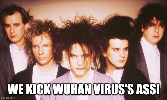 The cure | WE KICK WUHAN VIRUS'S ASS! | image tagged in the cure | made w/ Imgflip meme maker