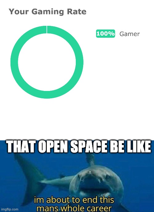 Its really ocd | THAT OPEN SPACE BE LIKE | image tagged in im about to end this mans whole career,ocd | made w/ Imgflip meme maker