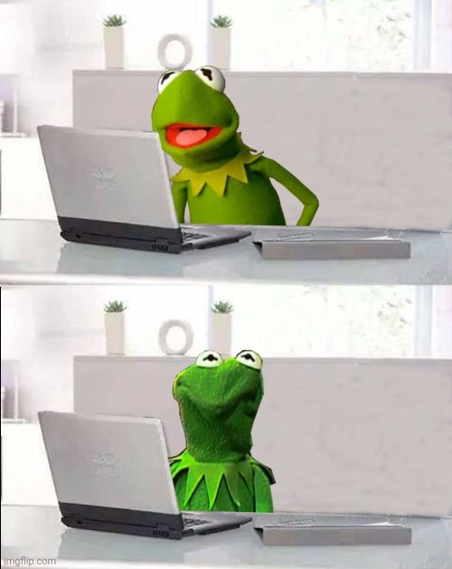 Hide The Pain Kermit | image tagged in hide the pain kermit | made w/ Imgflip meme maker