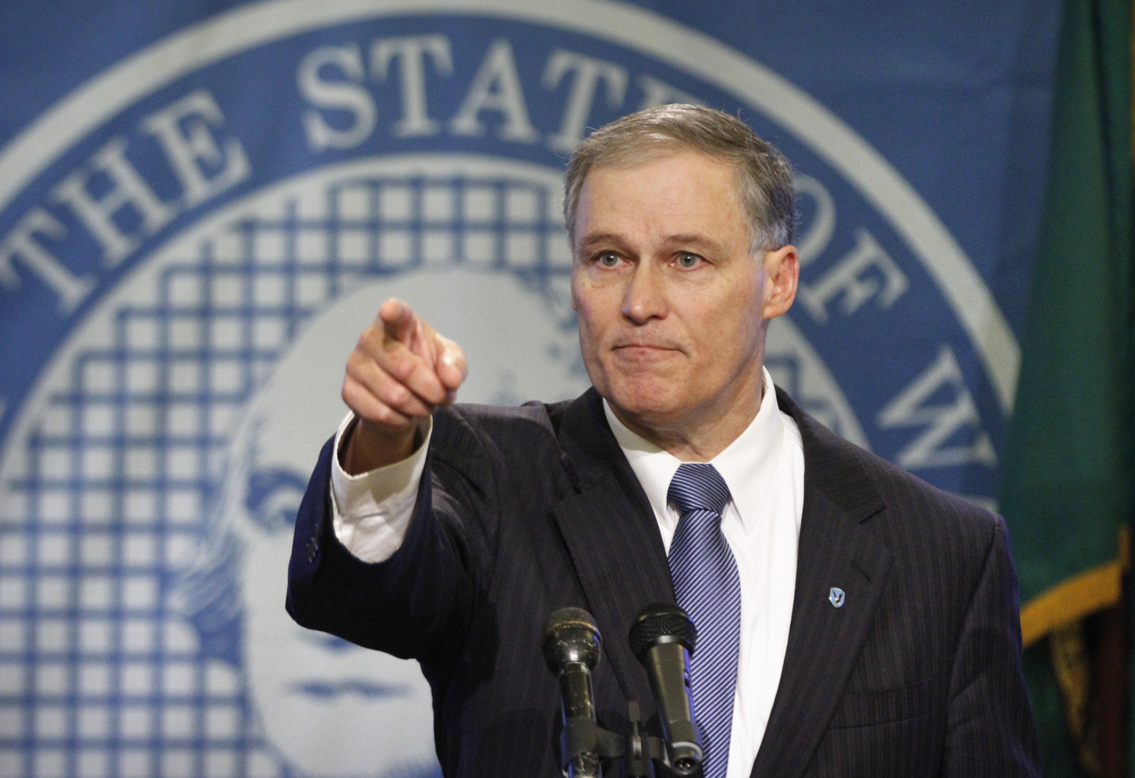High Quality Governor Jay Inslee Blank Meme Template