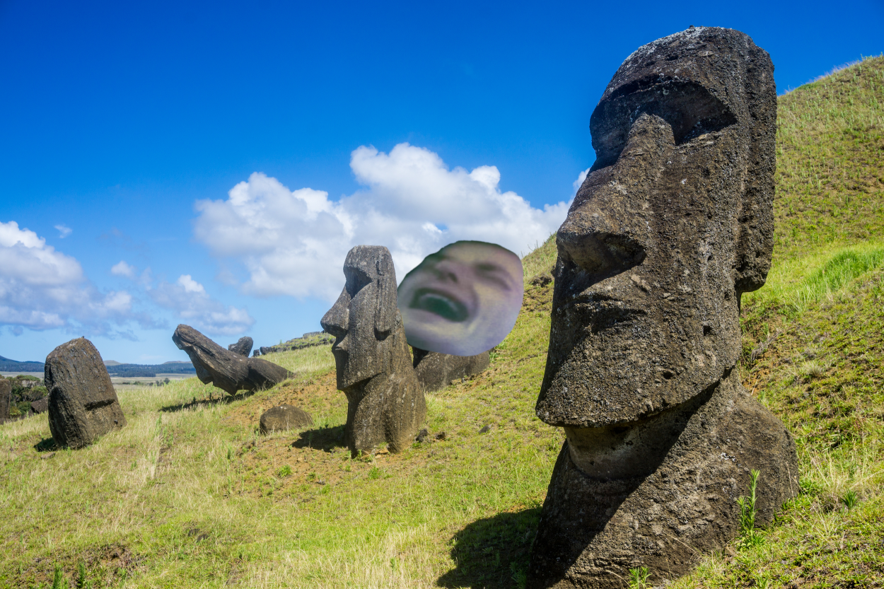 Moai Statue Meme 