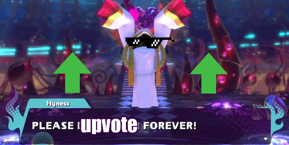 PLEASE DISAPPEAR FOREVER! | upvote | image tagged in please disappear forever | made w/ Imgflip meme maker