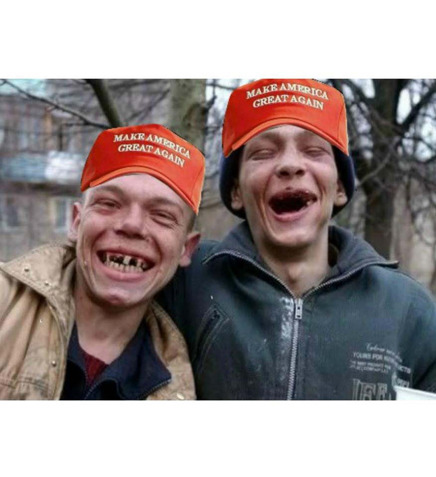 MAGA Meth Heads Blank Meme Template