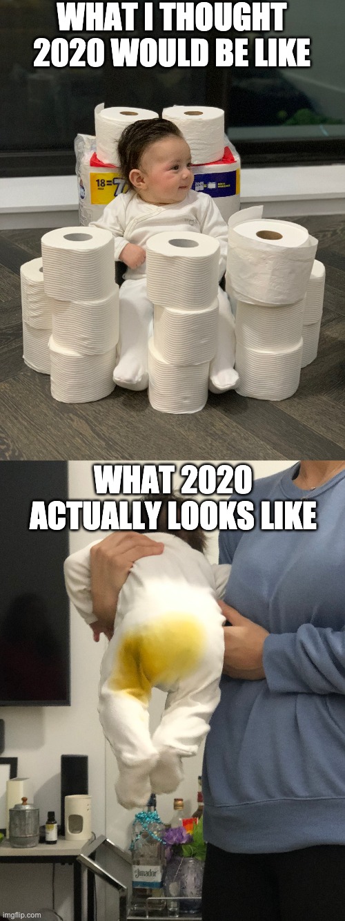 2020 sucks.... | WHAT I THOUGHT 2020 WOULD BE LIKE; WHAT 2020 ACTUALLY LOOKS LIKE | image tagged in 2020,coronavirus,coronavirus meme | made w/ Imgflip meme maker
