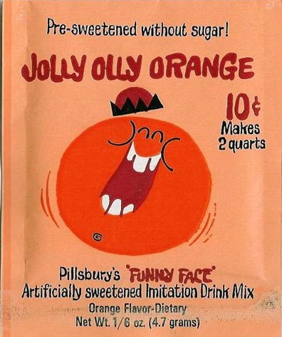 Jolly Olly Orange Blank Meme Template