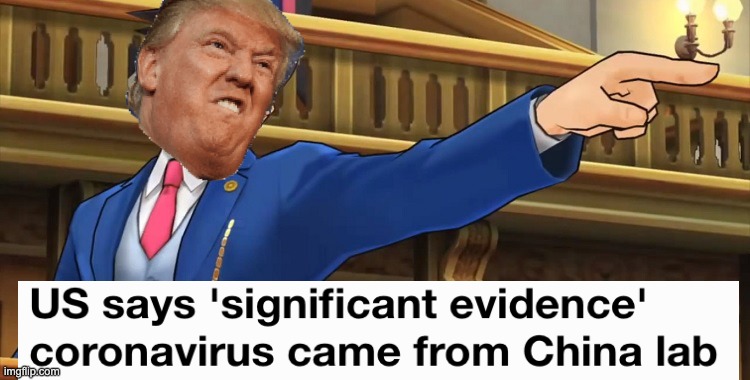Basically what's happening | image tagged in objection2016,coronavirus,covid-19,donald trump,china,2020 | made w/ Imgflip meme maker