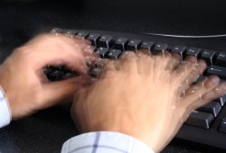 fast typing Meme Template