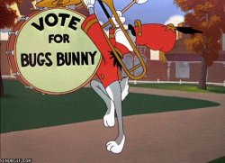 Vote for Bugs Bunny Meme Template