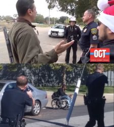 White vs Black Open Carry Meme Template