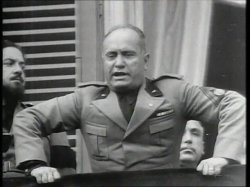 mussolini Meme Template