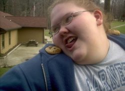 Fat Girl Cookie Meme Template