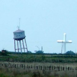 leaning water tower Meme Template