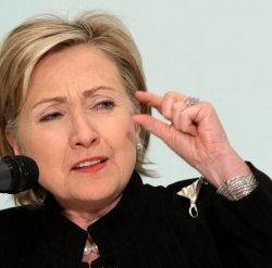 Hillary pinch Meme Template