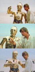 Bad Pun Luke Skywalker Meme Template