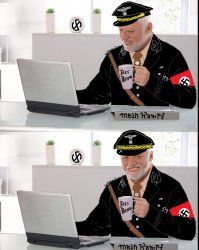 Harold nazi Meme Template